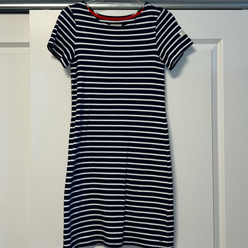 Joules Stripe Cotton Dress